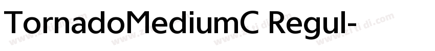TornadoMediumC Regul字体转换 TornadoMediumC Regul字体转换
